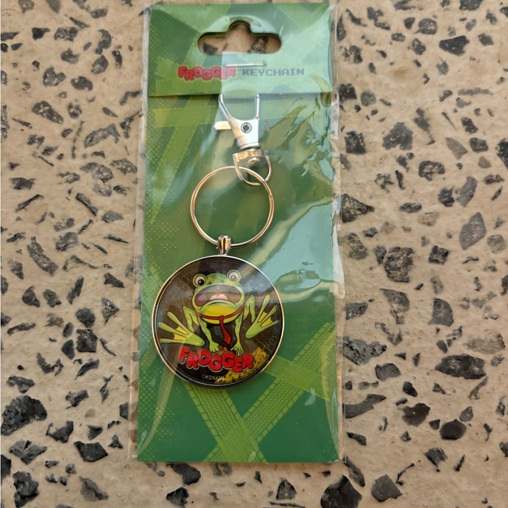 Frogger Keychain